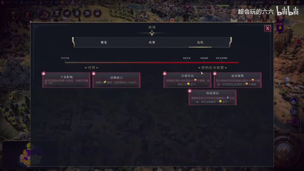 危机政策的消耗
